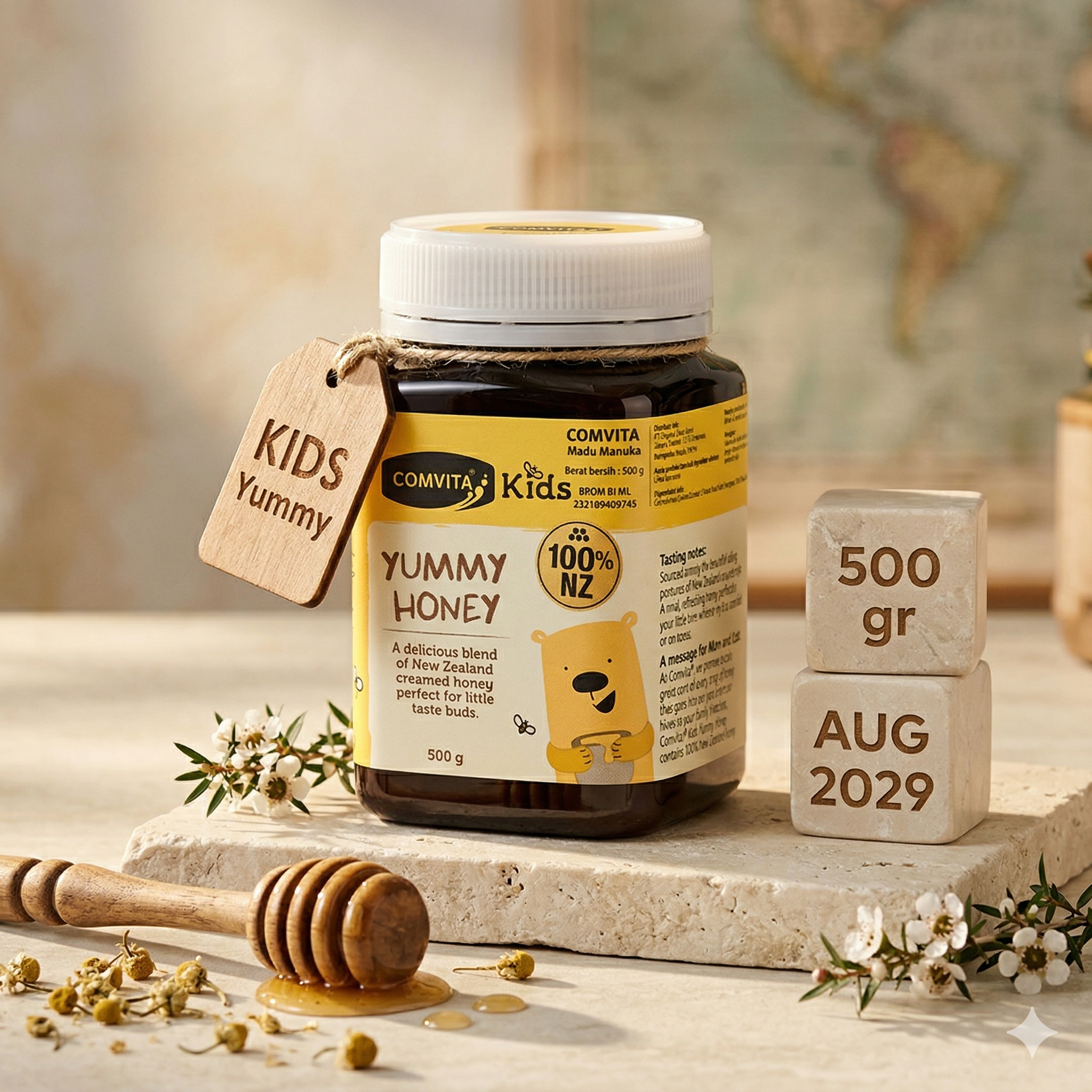 Comvita Kids Yummy Honey Madu Anak 500gr