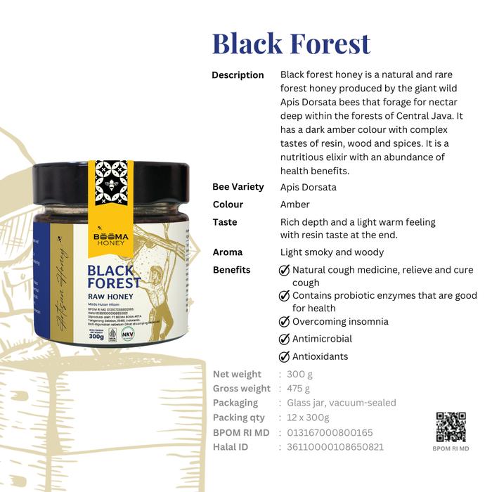Beema Honey Madu Black Forest 300g