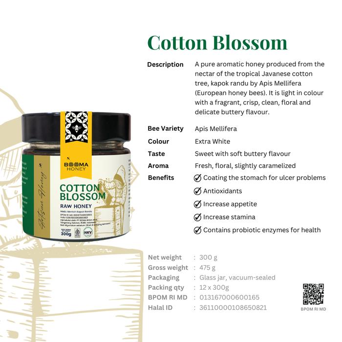 Beema Honey Madu Cotton Blossom 300g