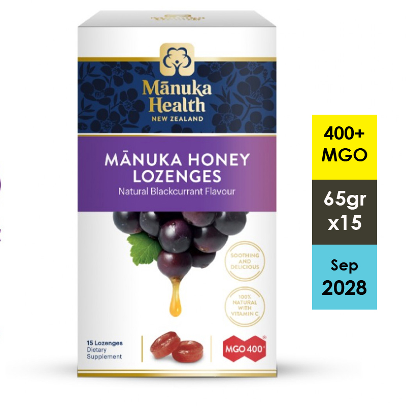 Manuka Health Honey Lozenges Permen MGO 400+ 65gr