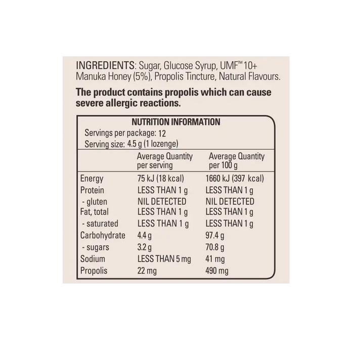 Comvita Lozenges Zesty Lemon Permen Manuka Honey with UMF 10+ 54gr