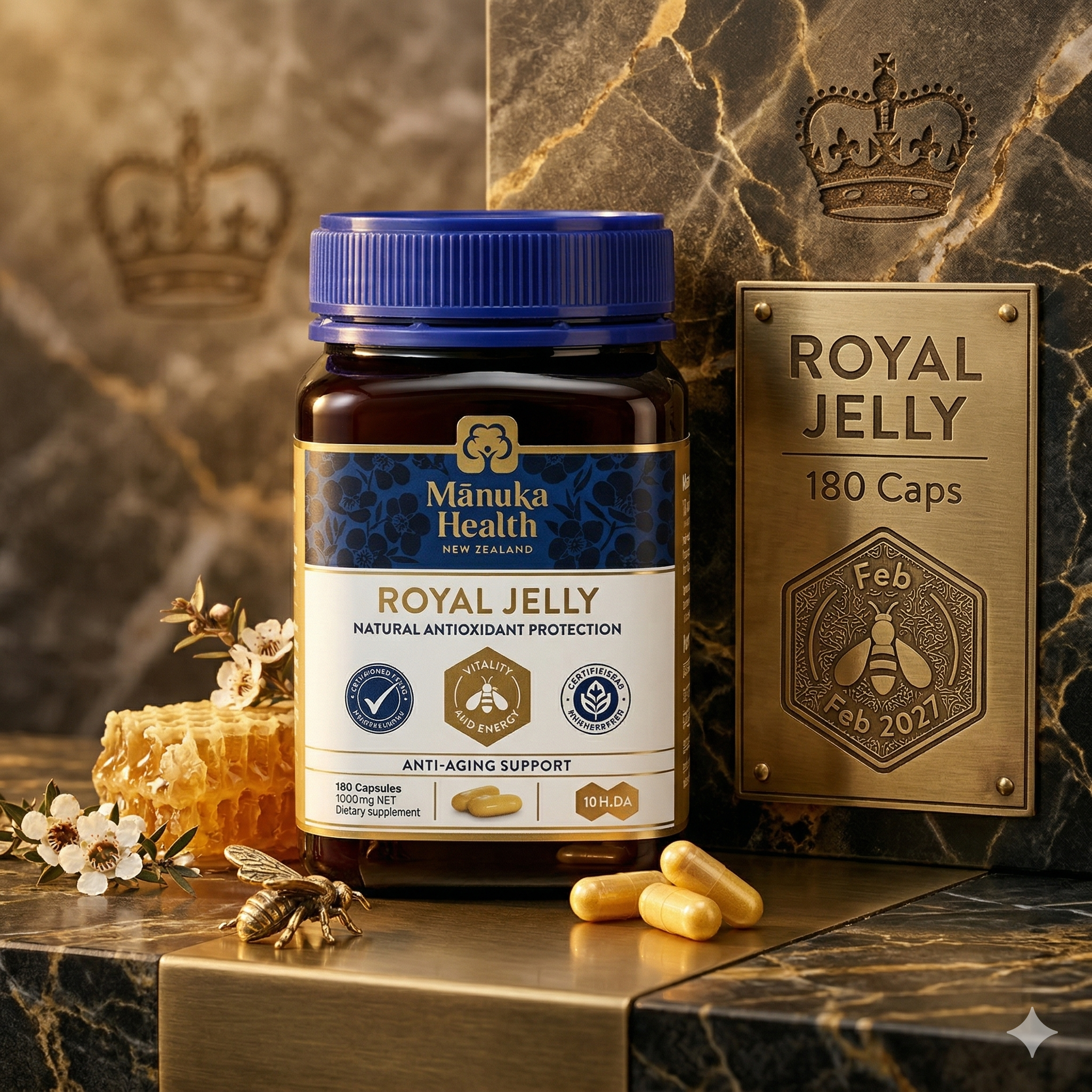 Manuka Health Royal Jelly 180 caps