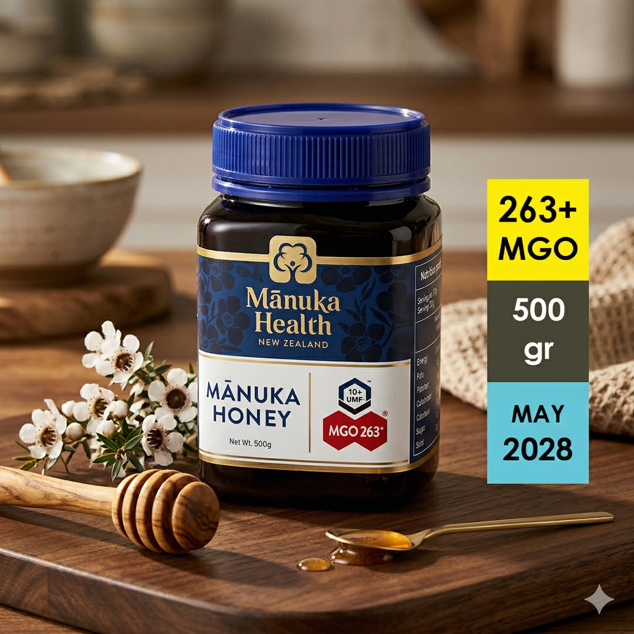 Manuka Health Honey Madu MGO 263+ 500gr