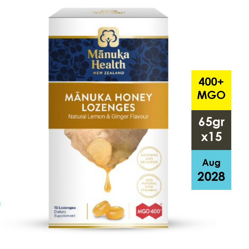 Manuka Health Honey Lozenges Permen MGO 400+ 65gr