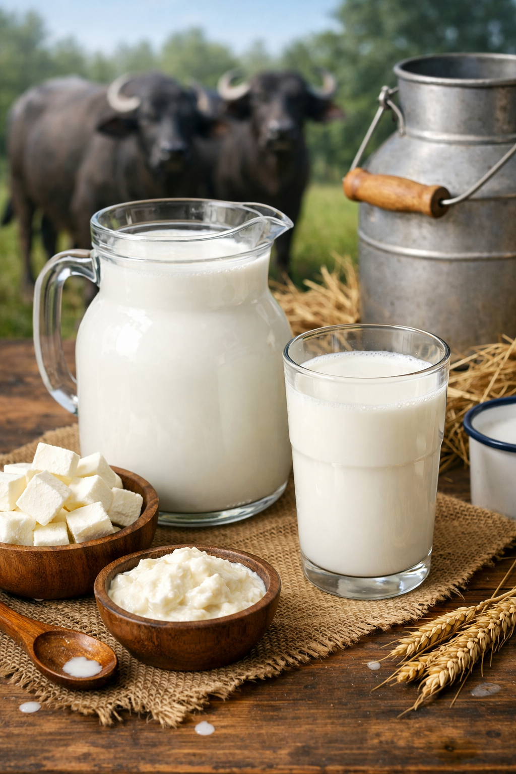 Pure Buffalo Milk – Farm Fresh Goodnes