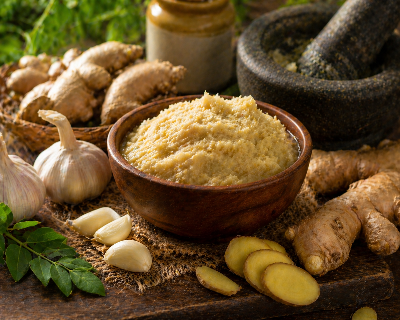 Organic Ginger Garlic Paste