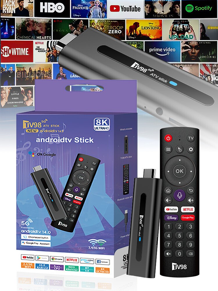 Tiv98 Android TV Stick 8K
