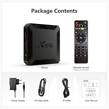 Box TV Android X96Q 4K