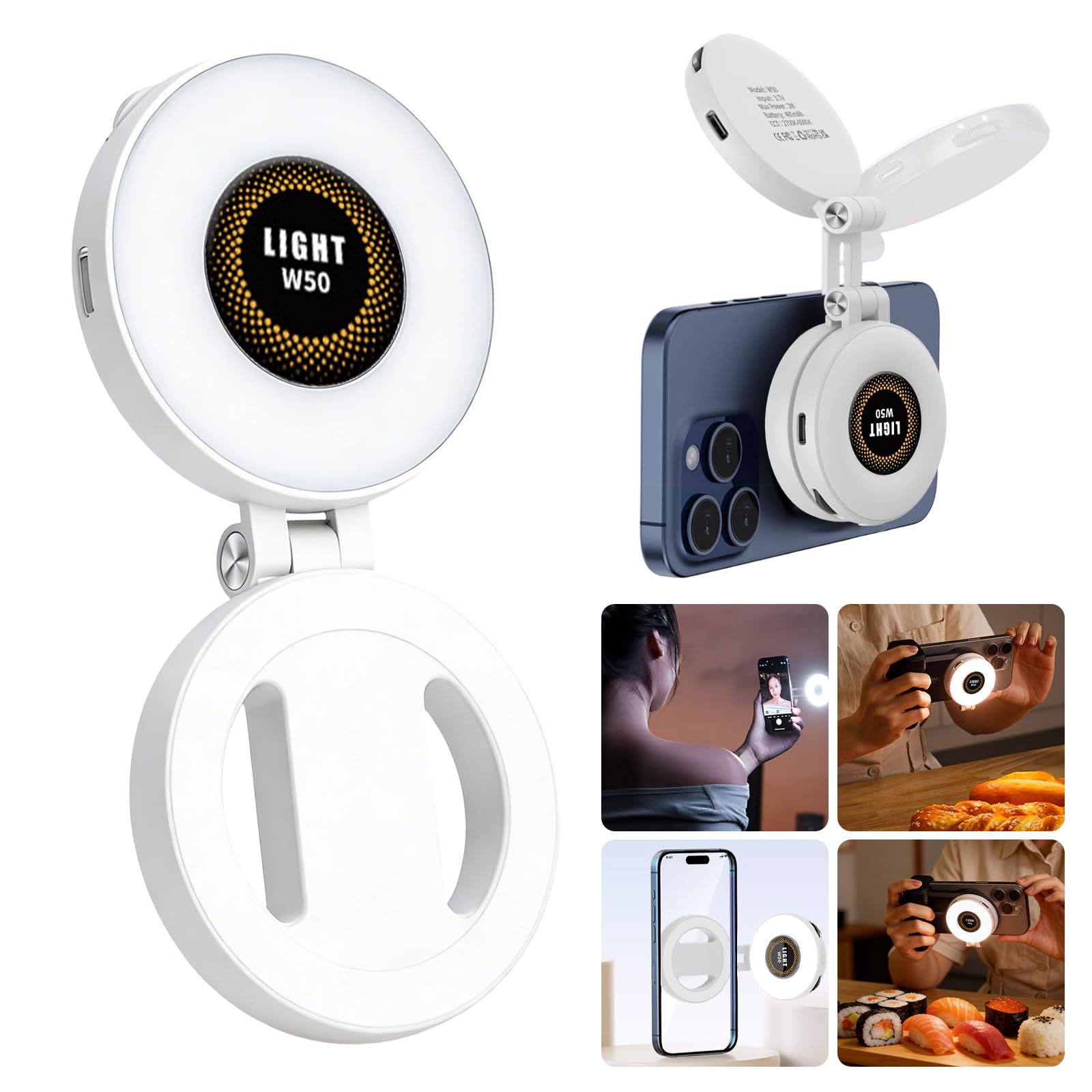 Lampe LED Clip pour Smartphone