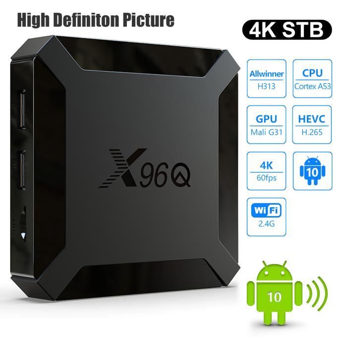 Box TV Android X96Q 4K