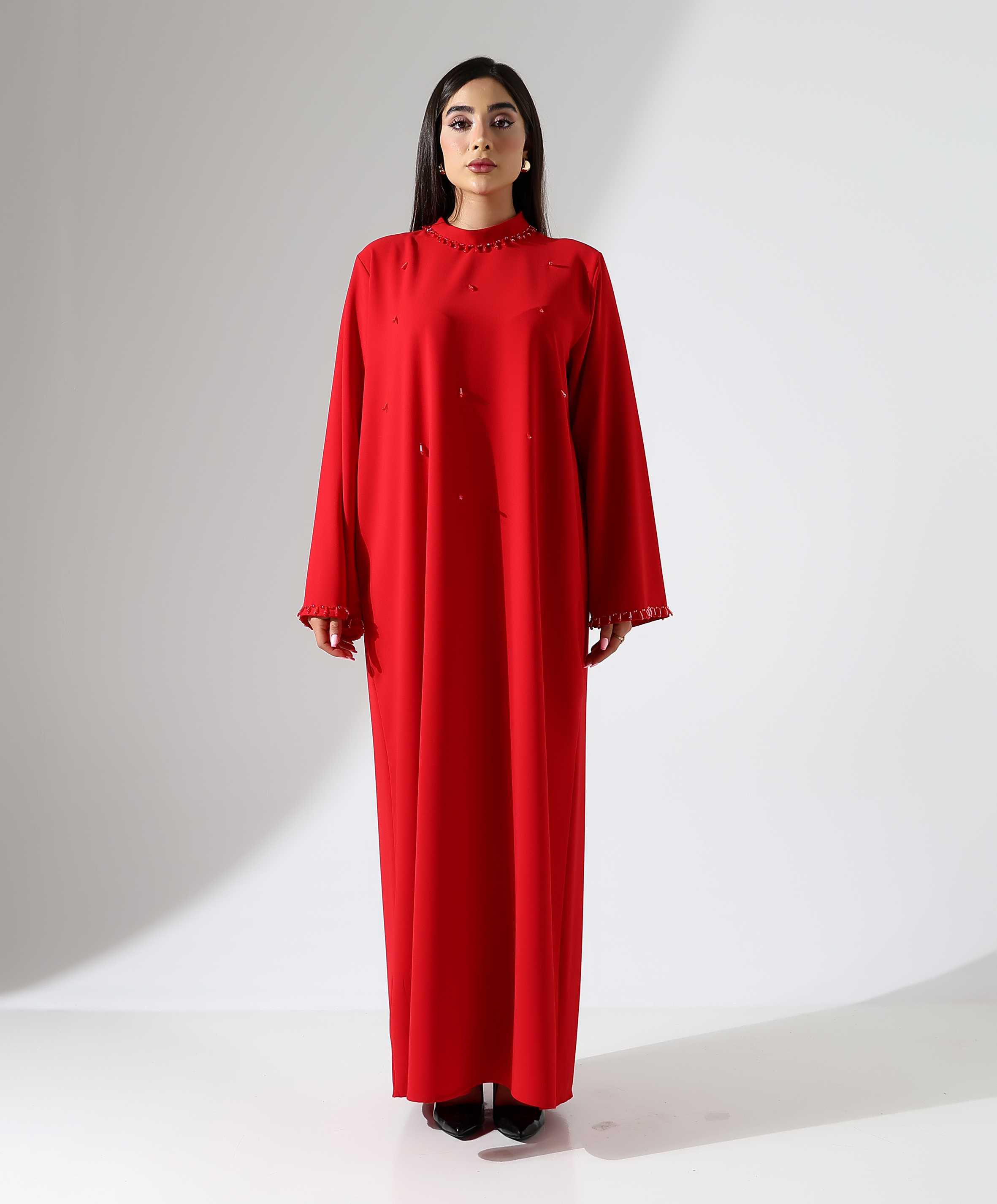 Krep Davet Elbise - Toptan