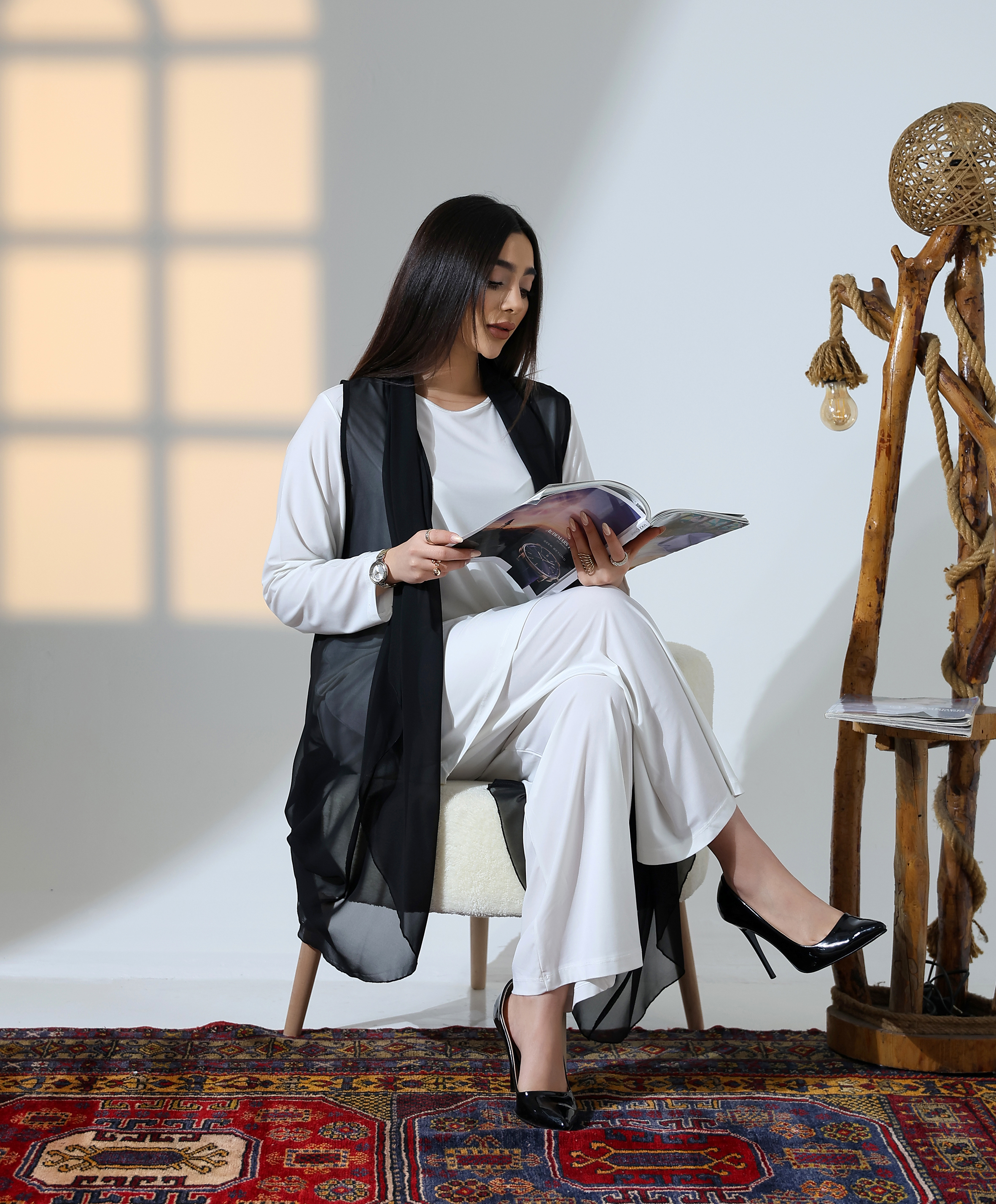 Şal Yaka Yelek - Toptan