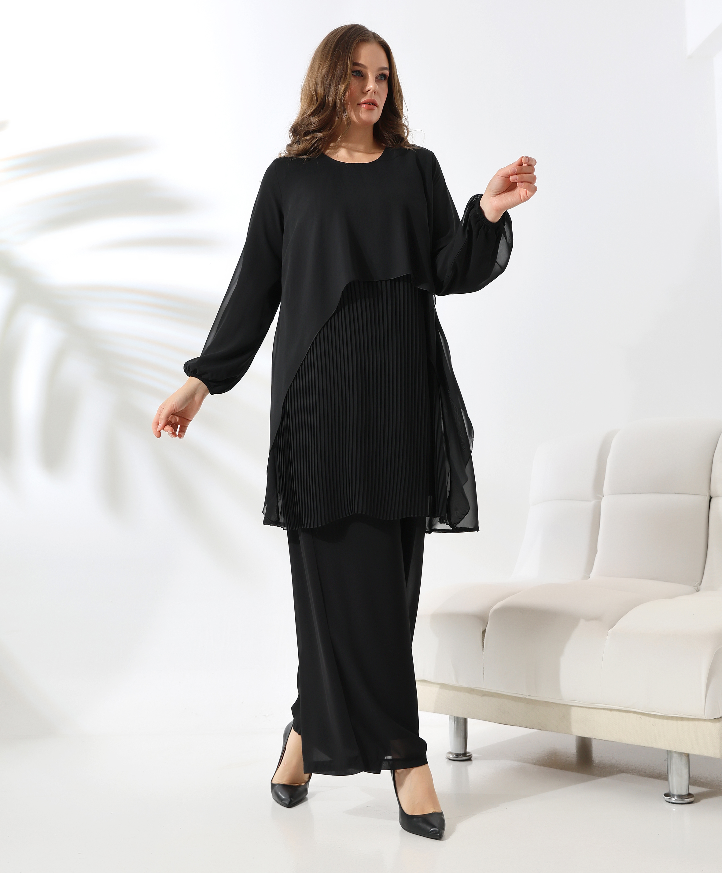 Gece Şifon Tunik - Toptan