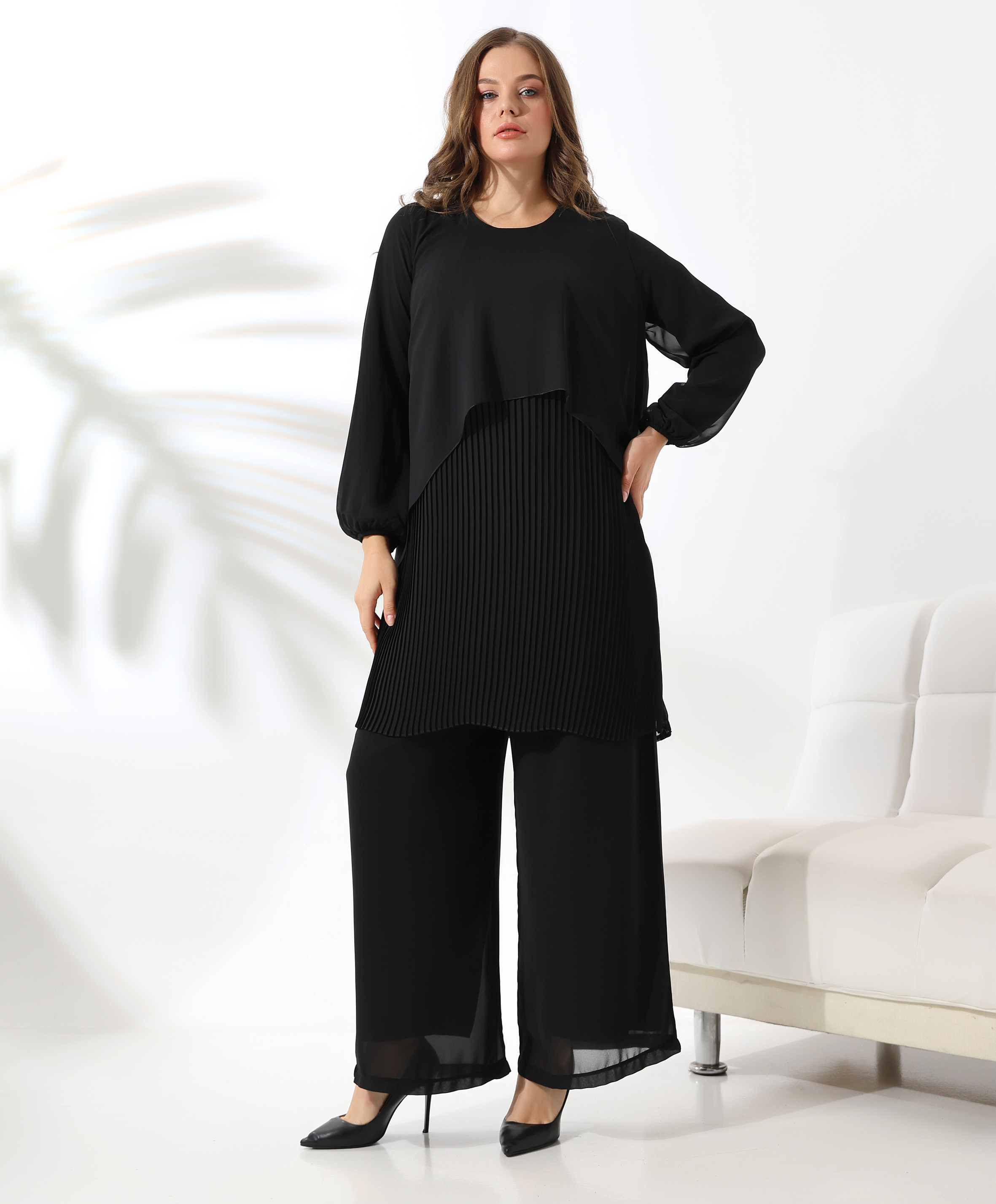 Gece Şifon Tunik - Toptan