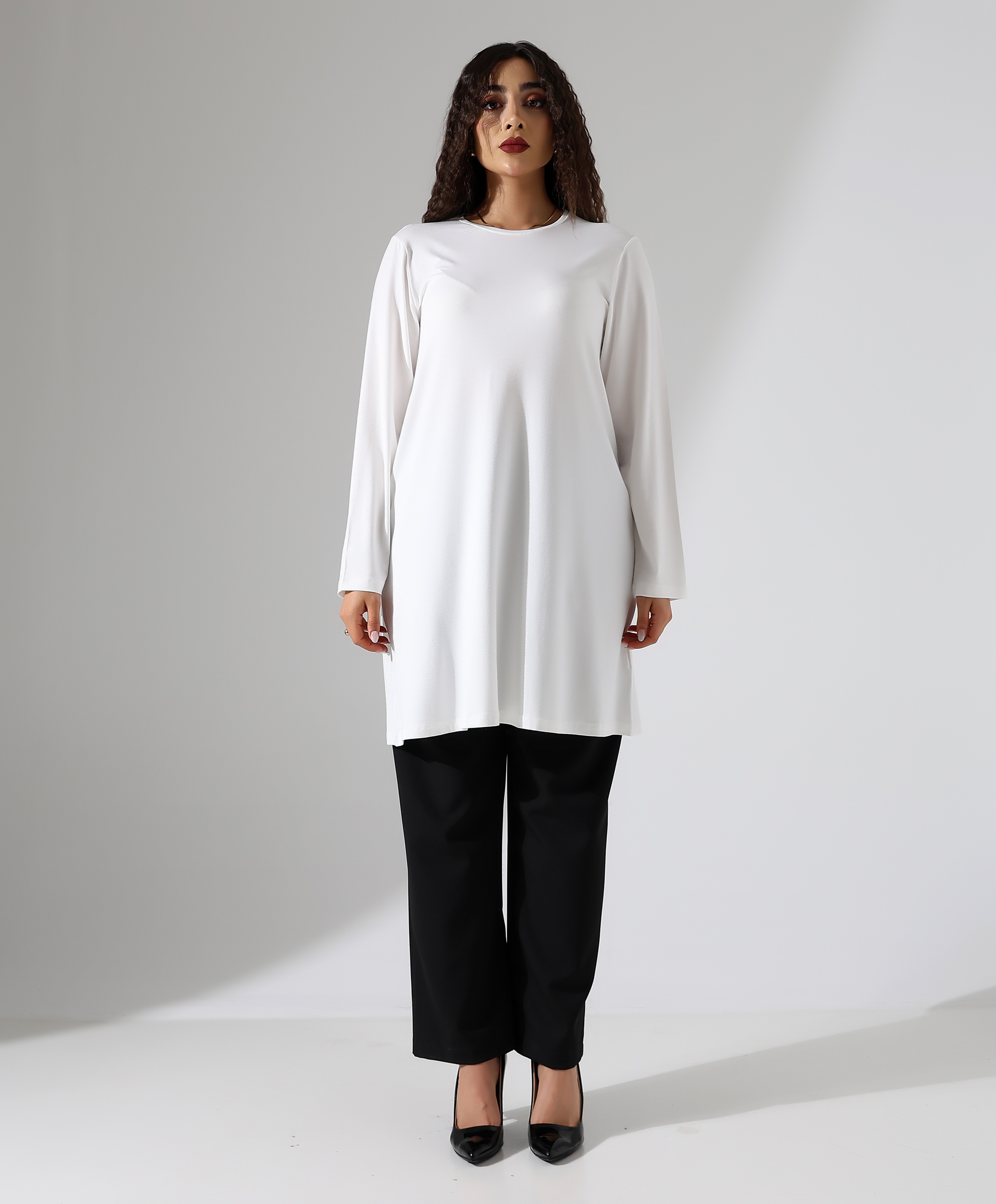 Basic Viskon Tunik - Toptan