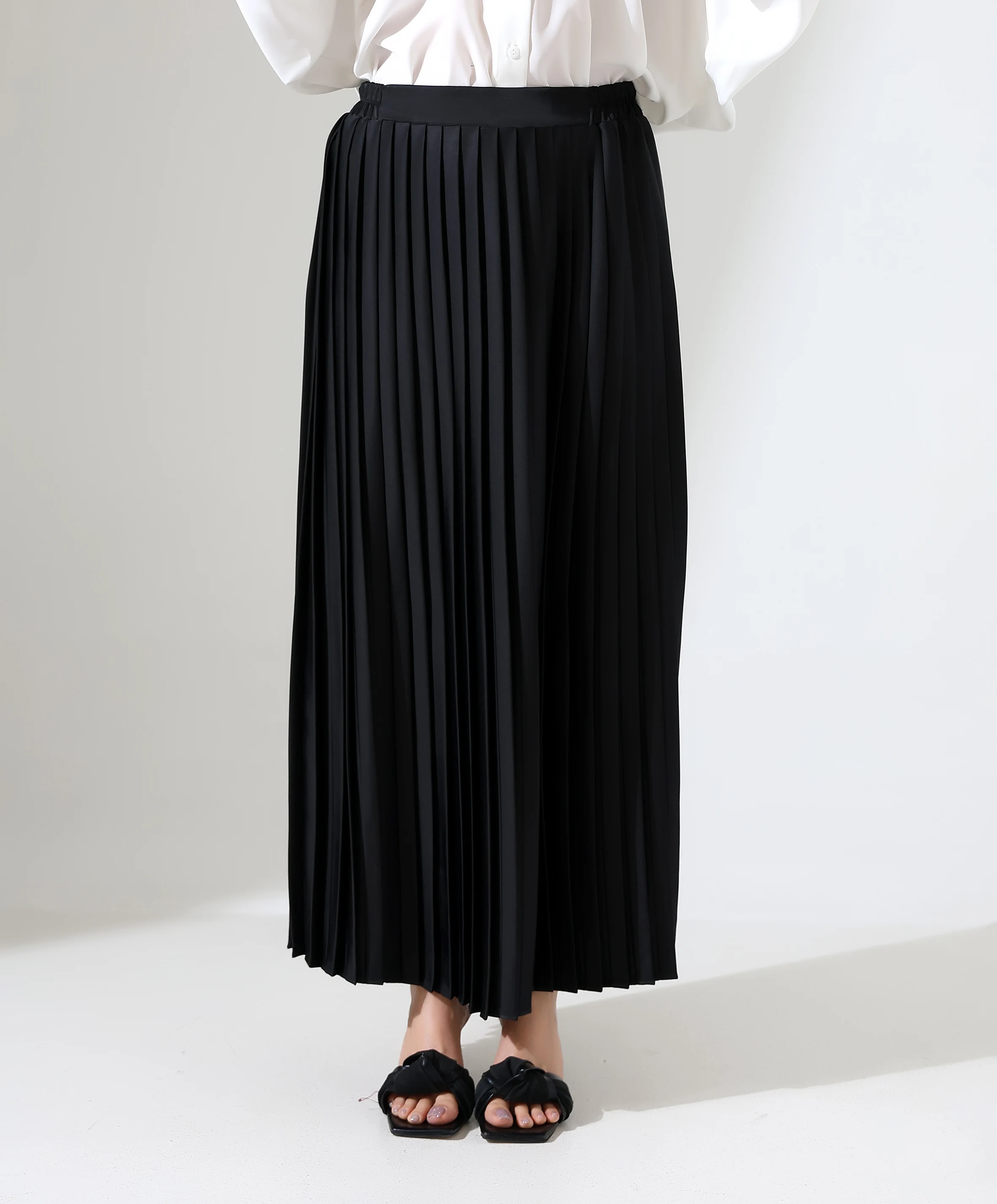 Hilal Plise Etek - Toptan