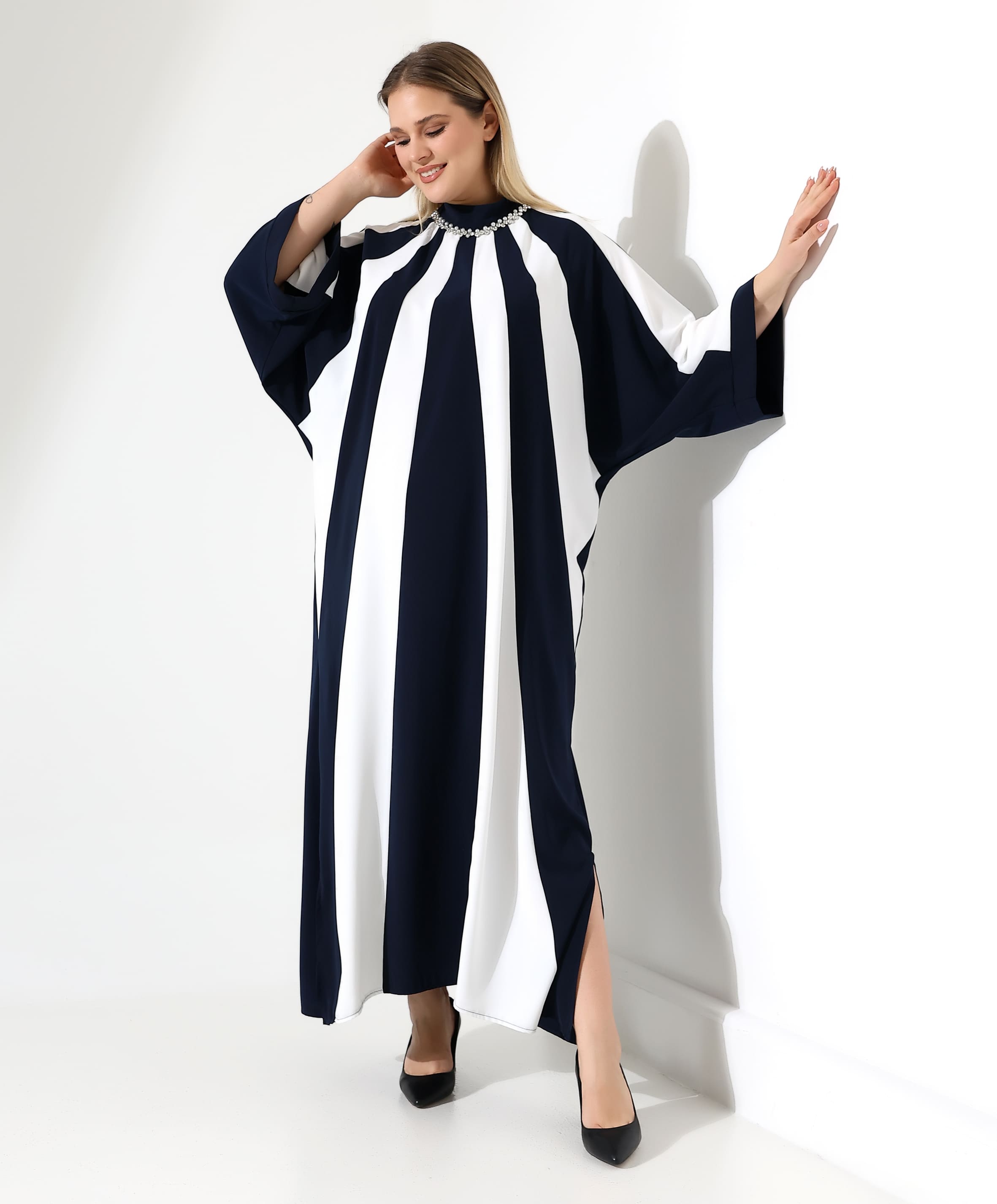 İpek İnci Davet Elbise - Toptan