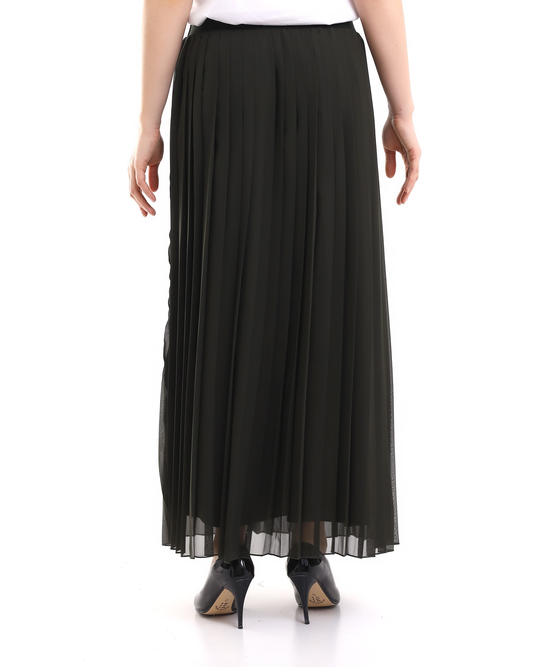 Tesettür Pilise Etek - Toptan