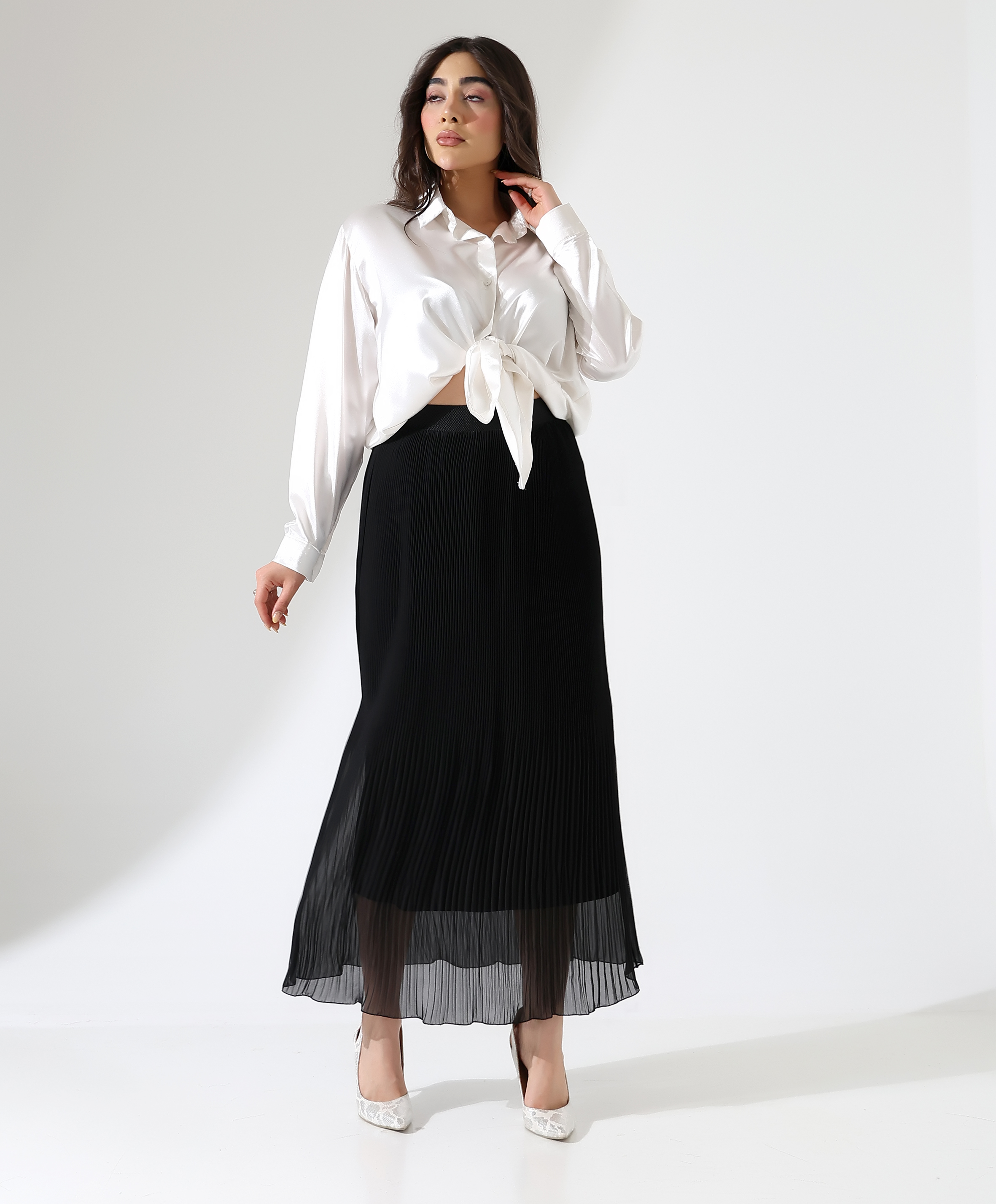 Ela Pilise Etek - Toptan