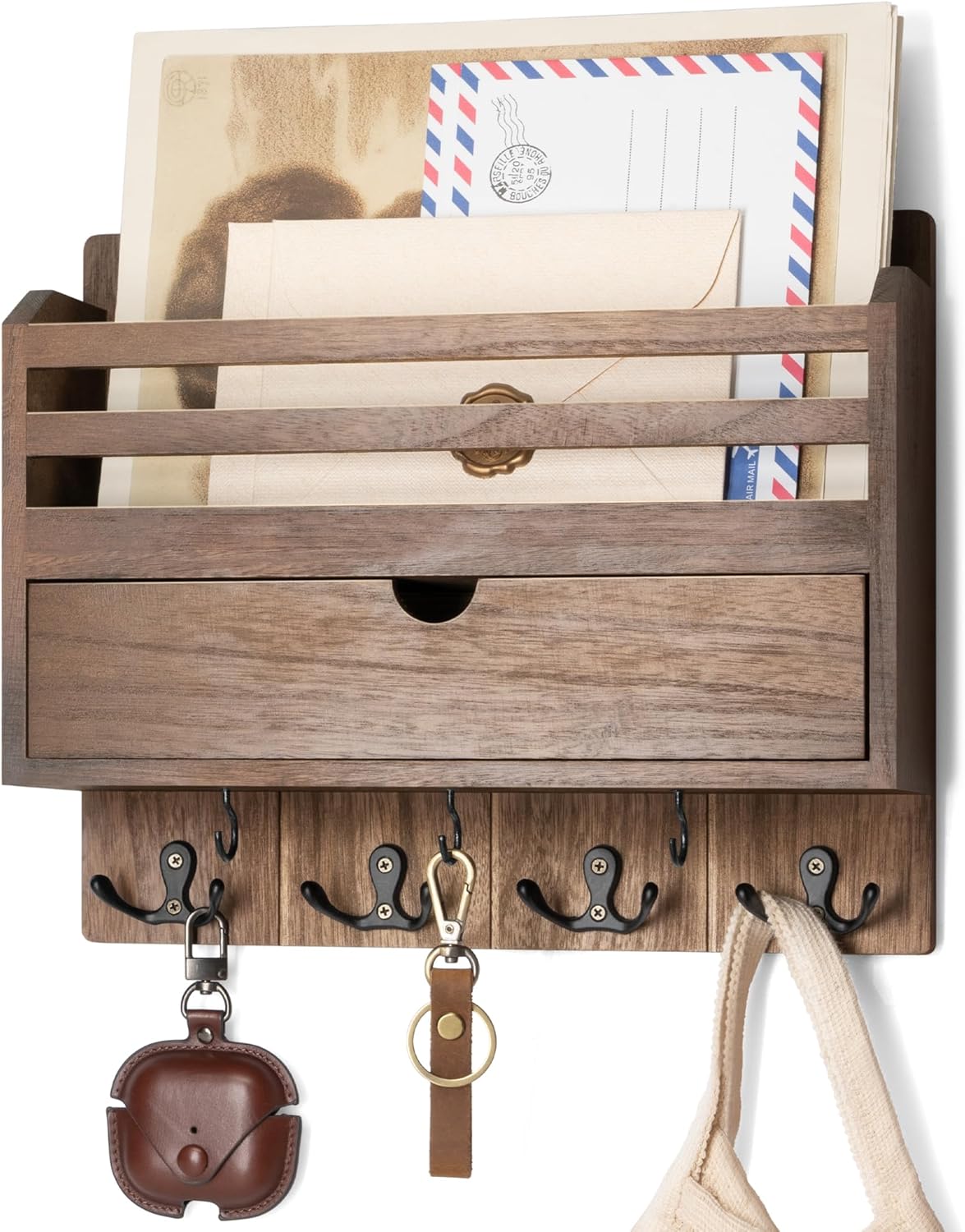 Rustic Mail Organizer