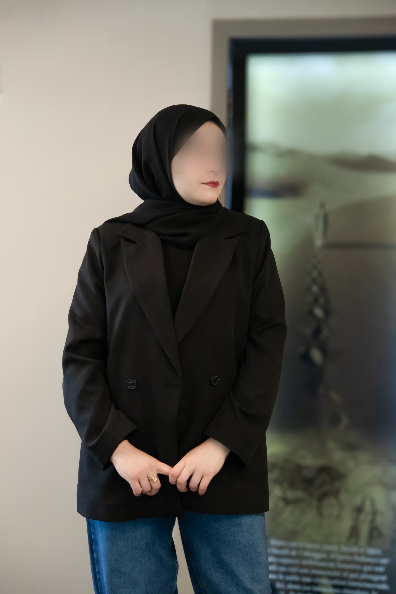 Blazer Basic Noir 🖤 | بلايزر أسود كلاسيك