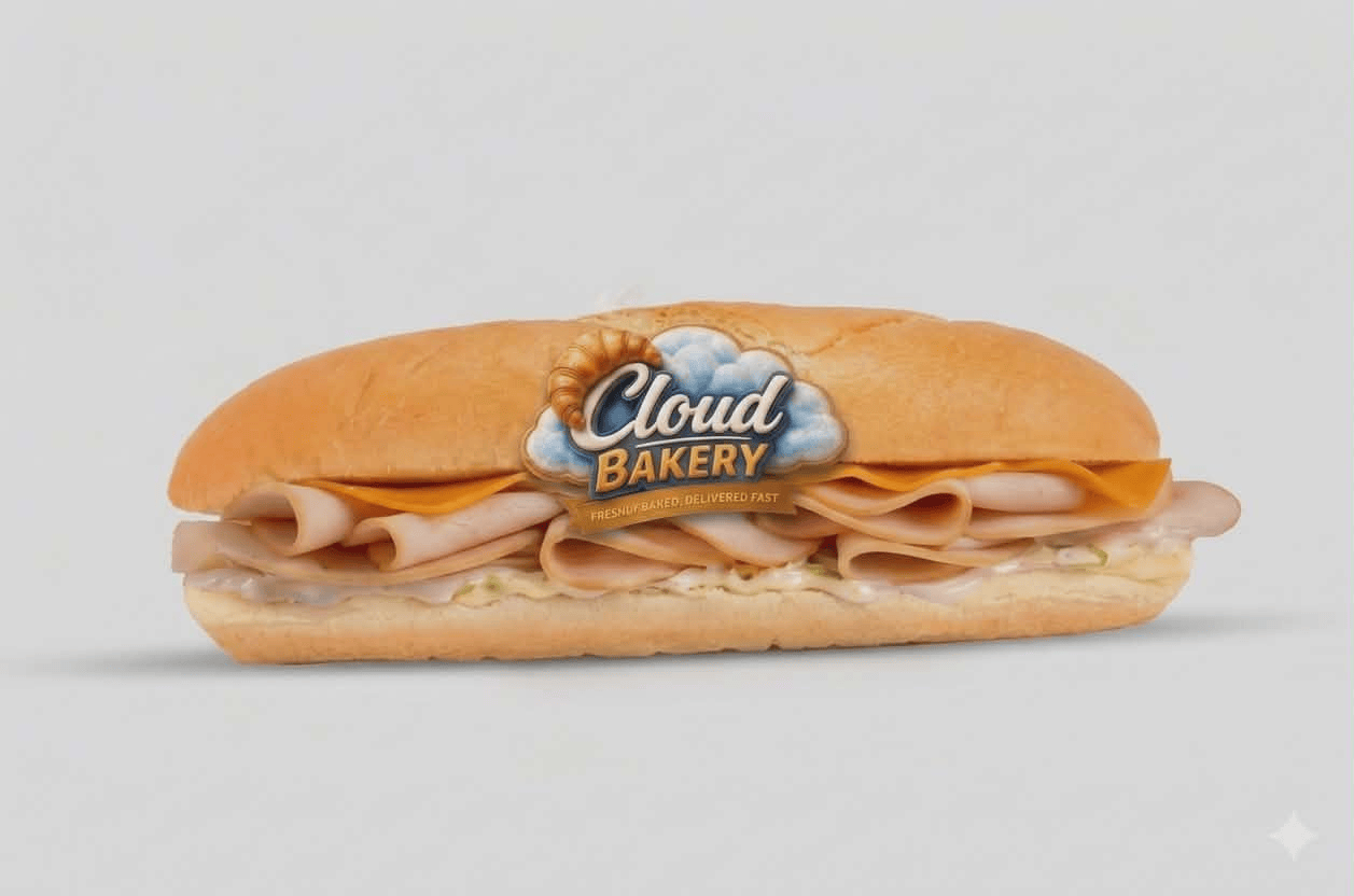 club sandwich turkey slices سندوتش فصوص رومي 