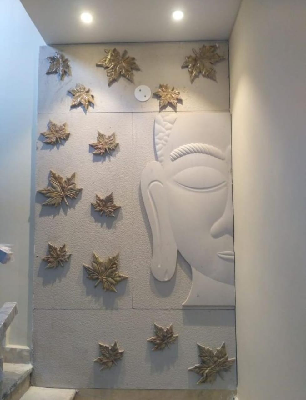 Buddha Mural | 3D Wall Art Stone Mural