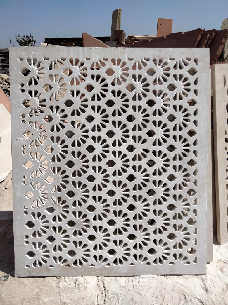 Intricately Designed Stone Jali
