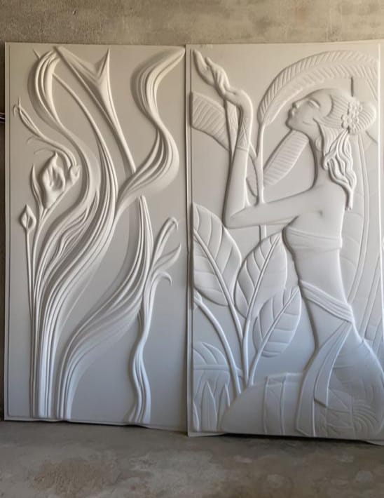 Wall panel design 3D Stone Wall Panel