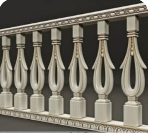 Decorative Railing Stone Pillar / stone column