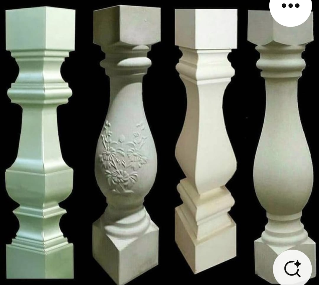 Elegant and sturdy Stone Column pieces stone pillar / stone column