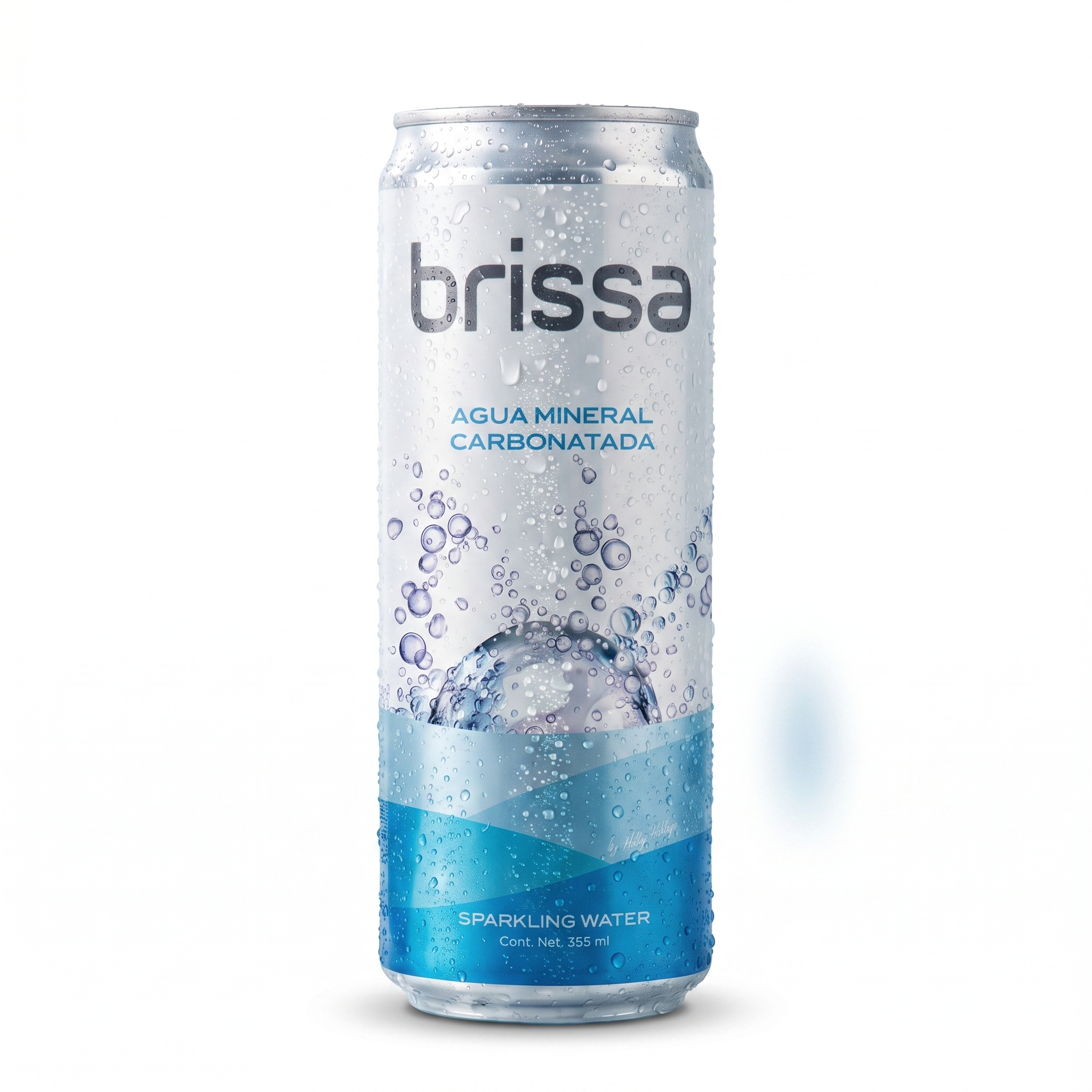Lata Brissa Agua Mineral Carbonatada