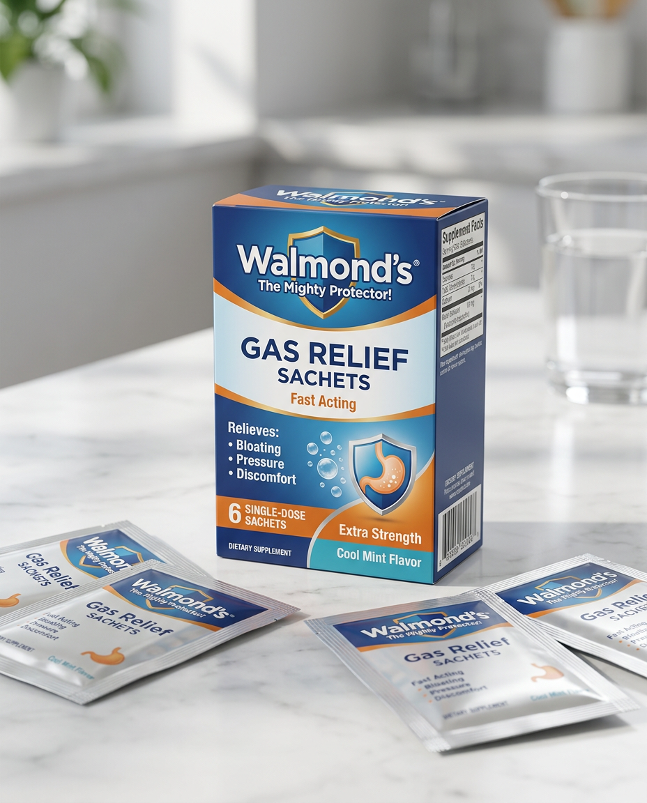 Walmond's Gas Relief Sachets