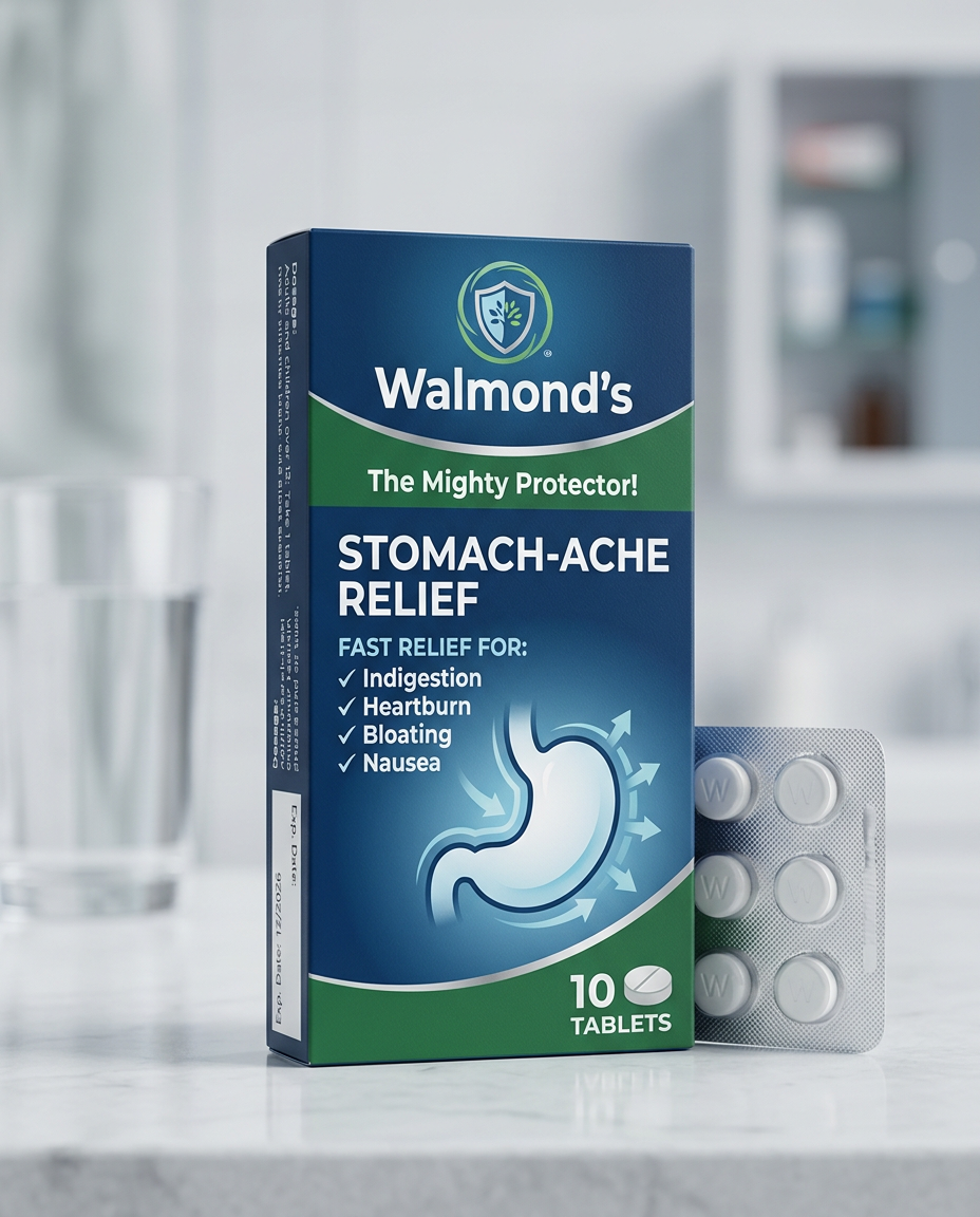 Walmond's Stomach-Ache Relief Tablets