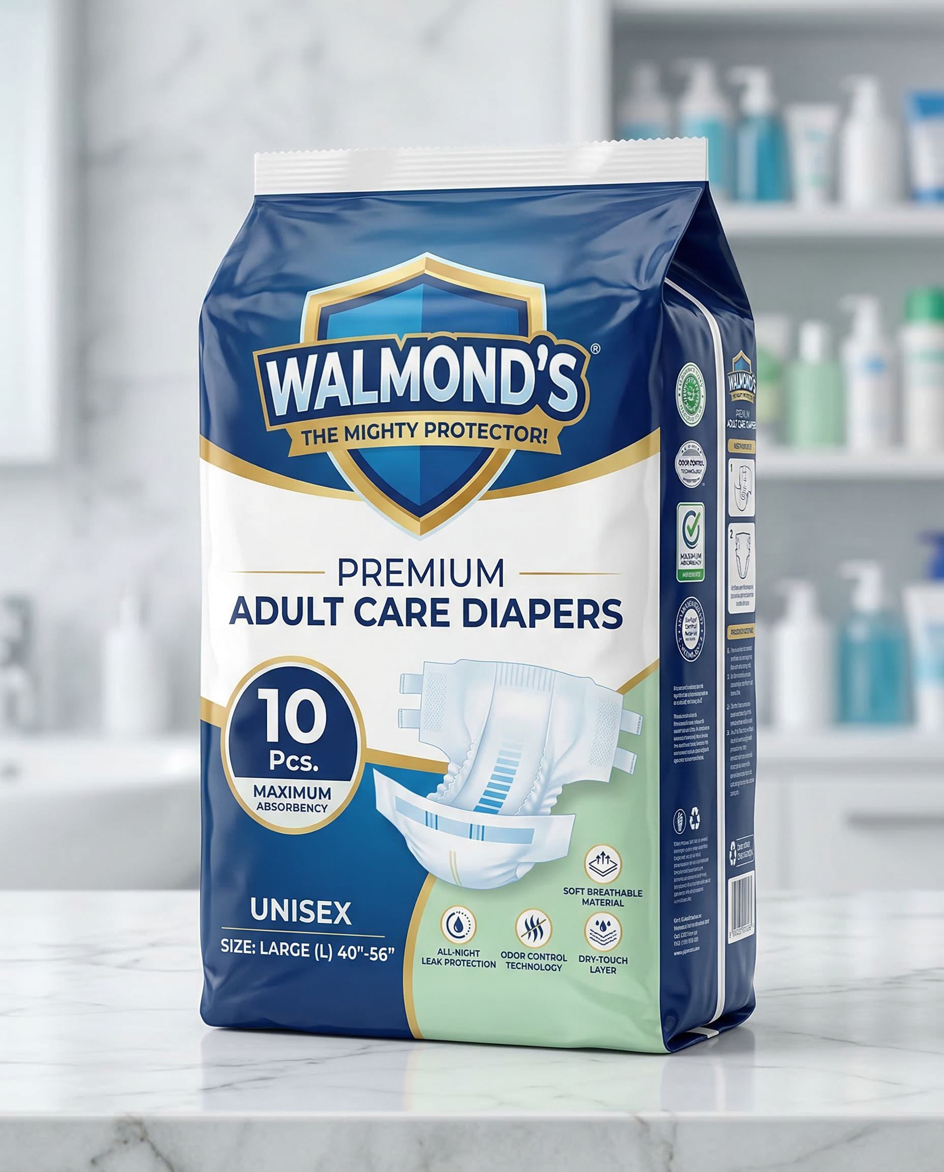 Walmond’s Premium Adult Care Diapers