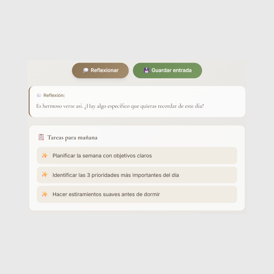 Diario personal en líneaI