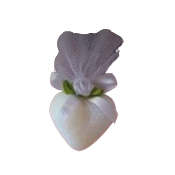 Jabón para recuerdo para boda en forma de corazón liso (1pza)