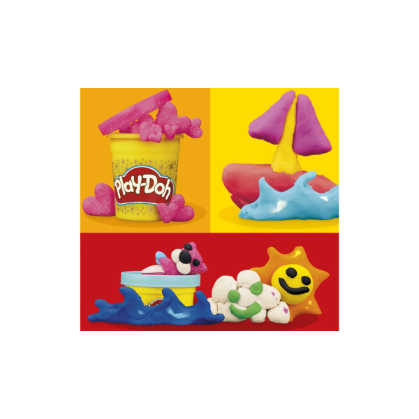 Play doh montaña de colores set de masa