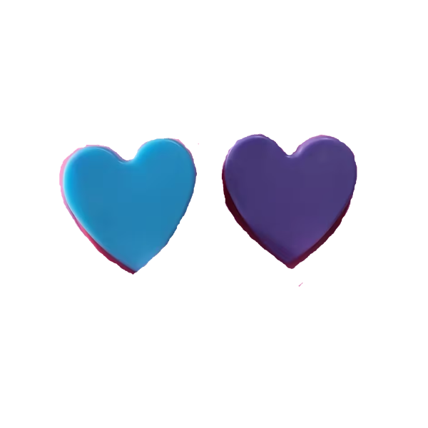 Jabón para recuerdo de boda, 15 años o fiesta de figuras en forma de corazón liso (1pza)