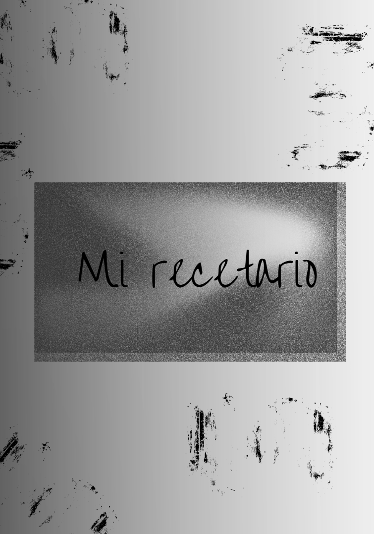 Recetario digital negro