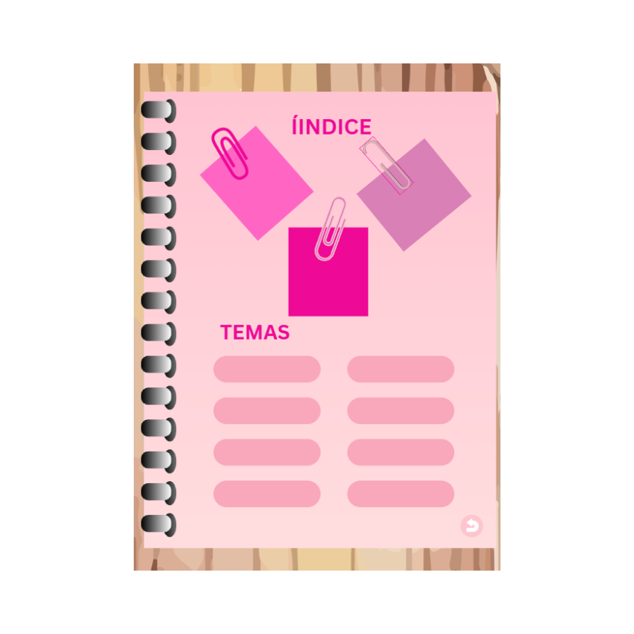 Cuaderno digital rosa