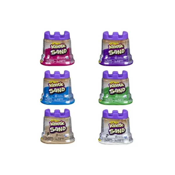 Kinetic sand varios colores arena spin (1 pza)