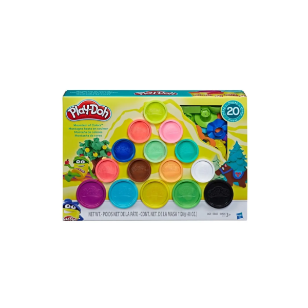 Play doh montaña de colores set de masa