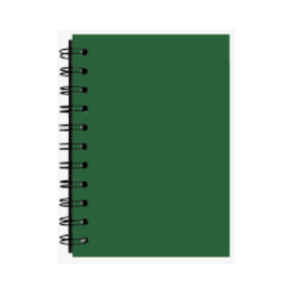 Diario personal físico varios colores