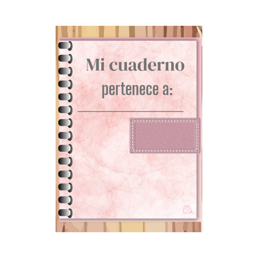 Cuaderno digital rosa