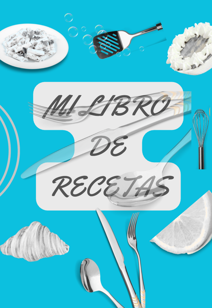 Recetario físico varios colores