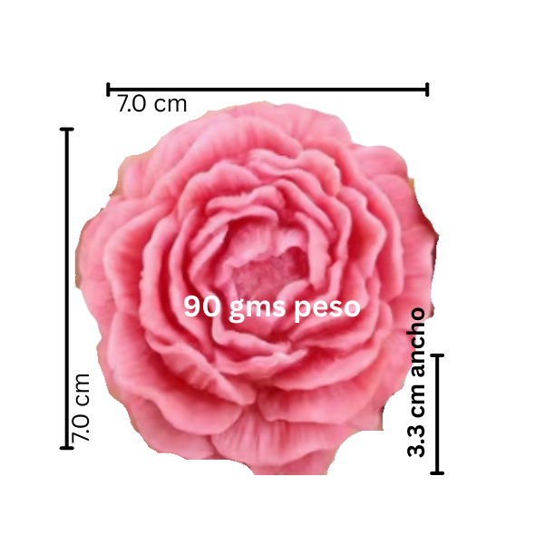 Centros de mesa de jabones con flores para fiestas de todo tipo (10 pza)