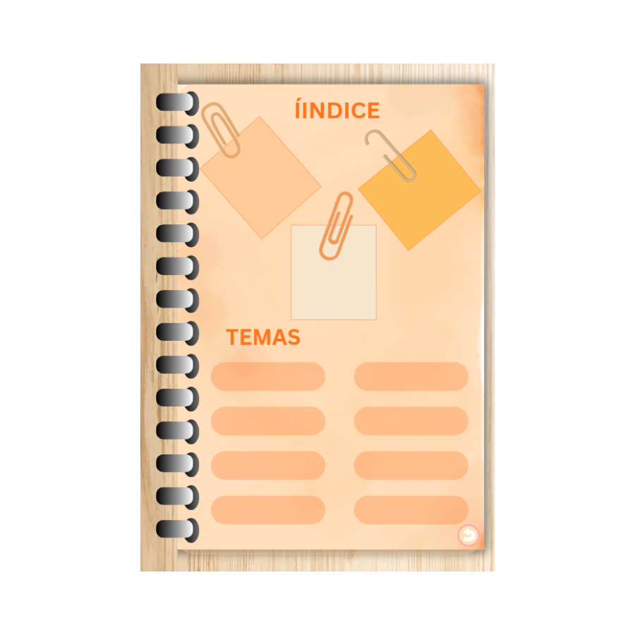 Cuaderno digital naranja