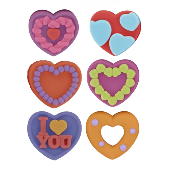 Jabón para recuerdo en forma de corazón diferente (1pza)