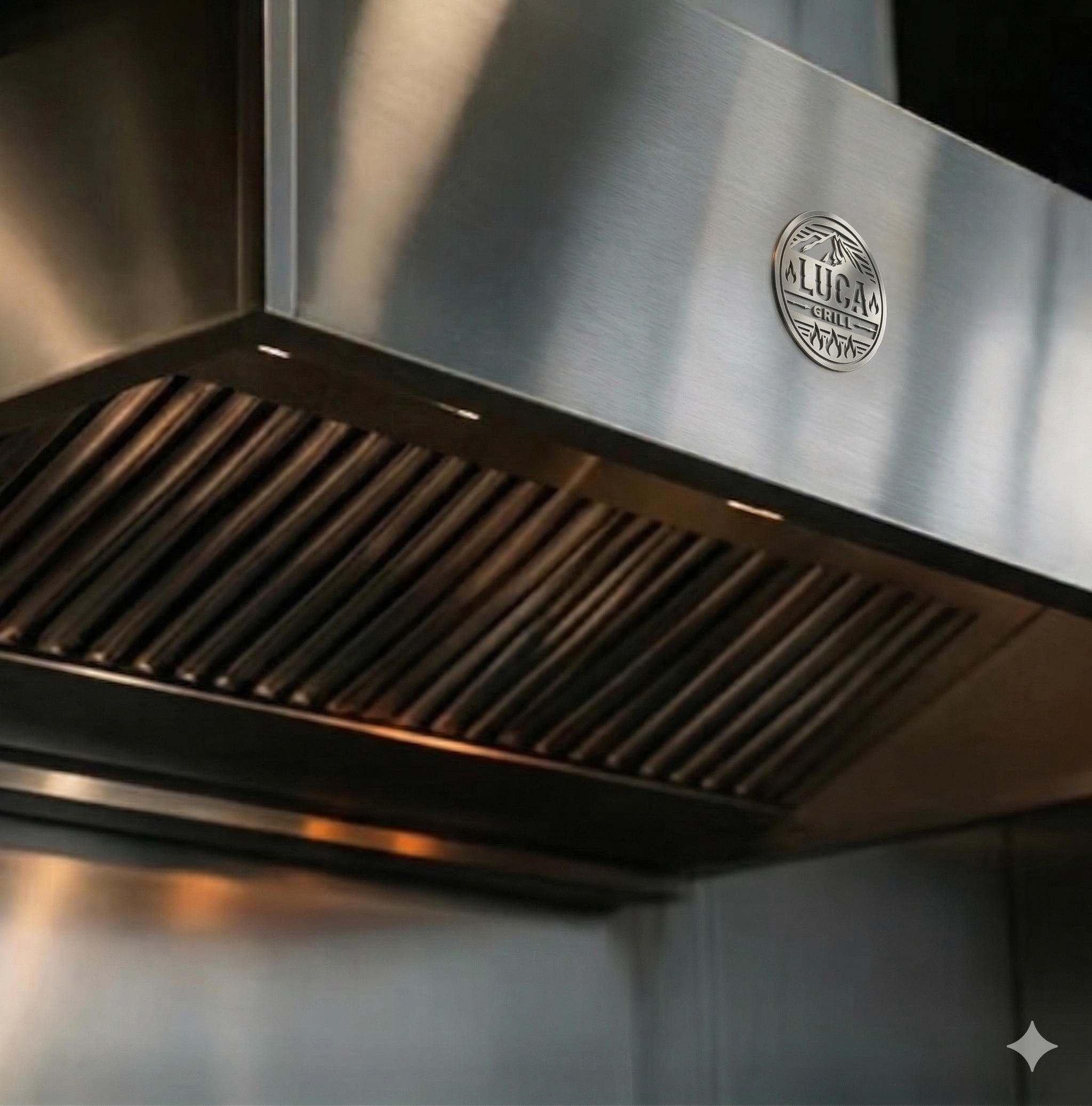 Campana Extractora Industrial de Acero Inoxidable 304